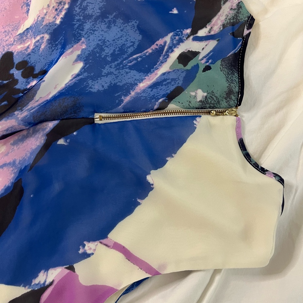 Taylor Multicolor Abstract Dress - Picture 3 of 4